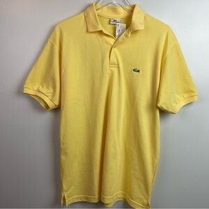 Lacoste Yellow Polo Shirt